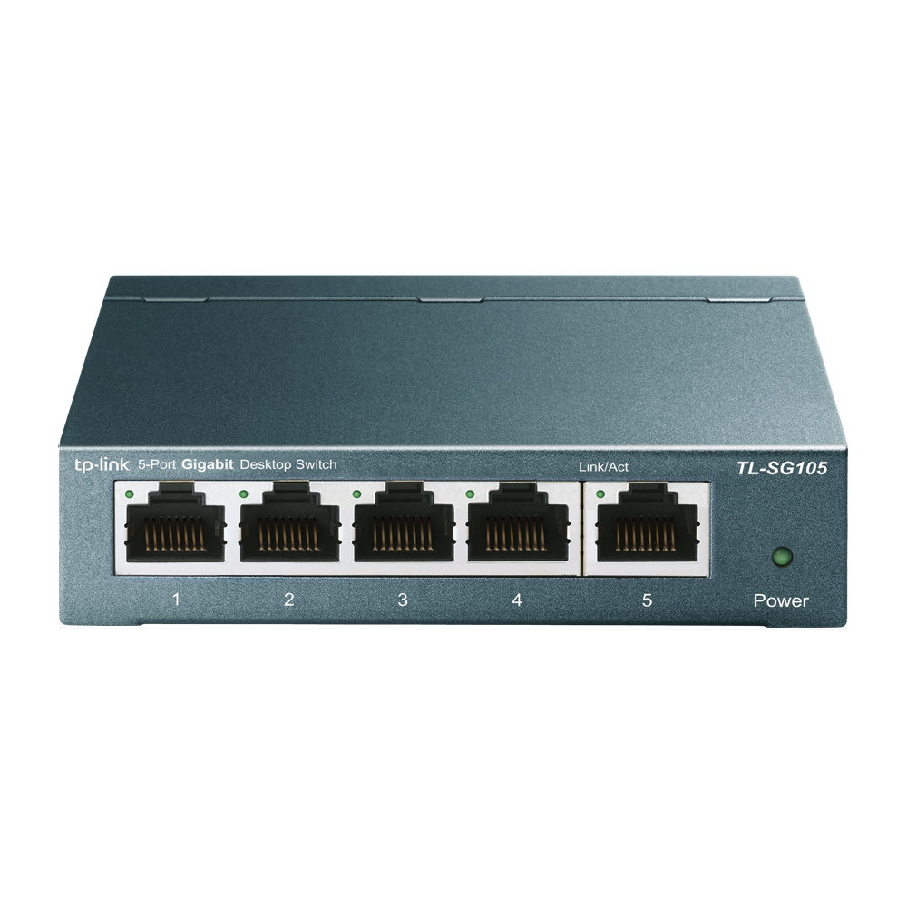 Switch TP-Link TL-SG105 5 Puertos Gigabit Metálico