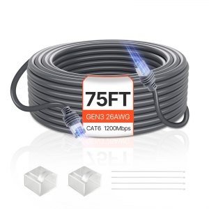Cable Plano de Alto Rendimiento Starlink 23 m (75 ft)