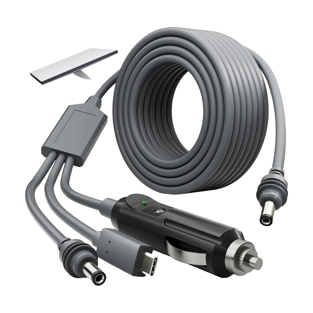 Cable DC Genérico 3 en 1 para Starlink Mini 10m USB-C 100W