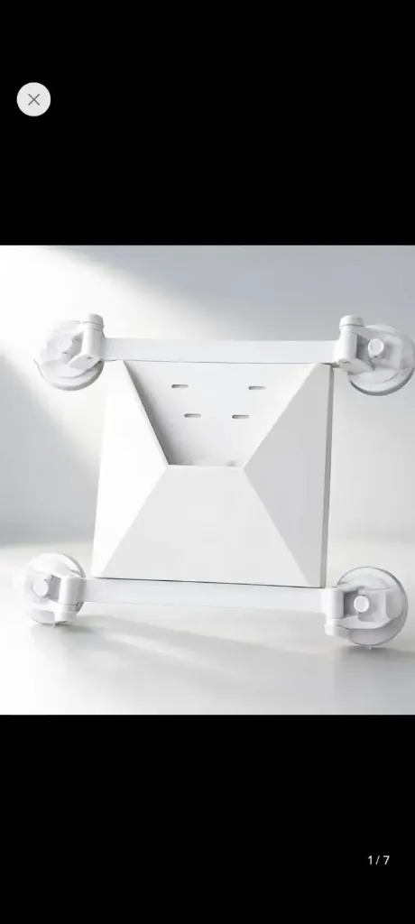 Soporte de Ventosas para Starlink Mini (Blanco)