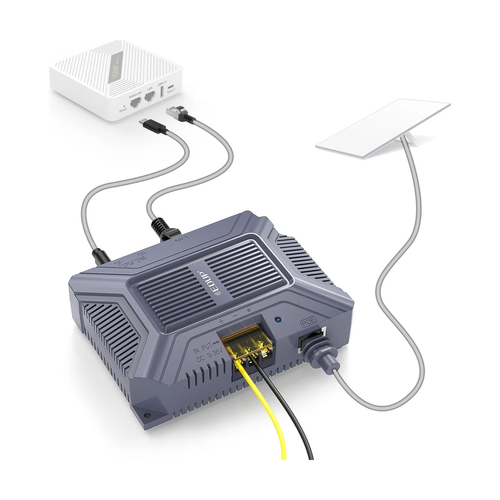 [EP-SK0075] Adaptador PoE EDUP EP-SK0075 para Starlink