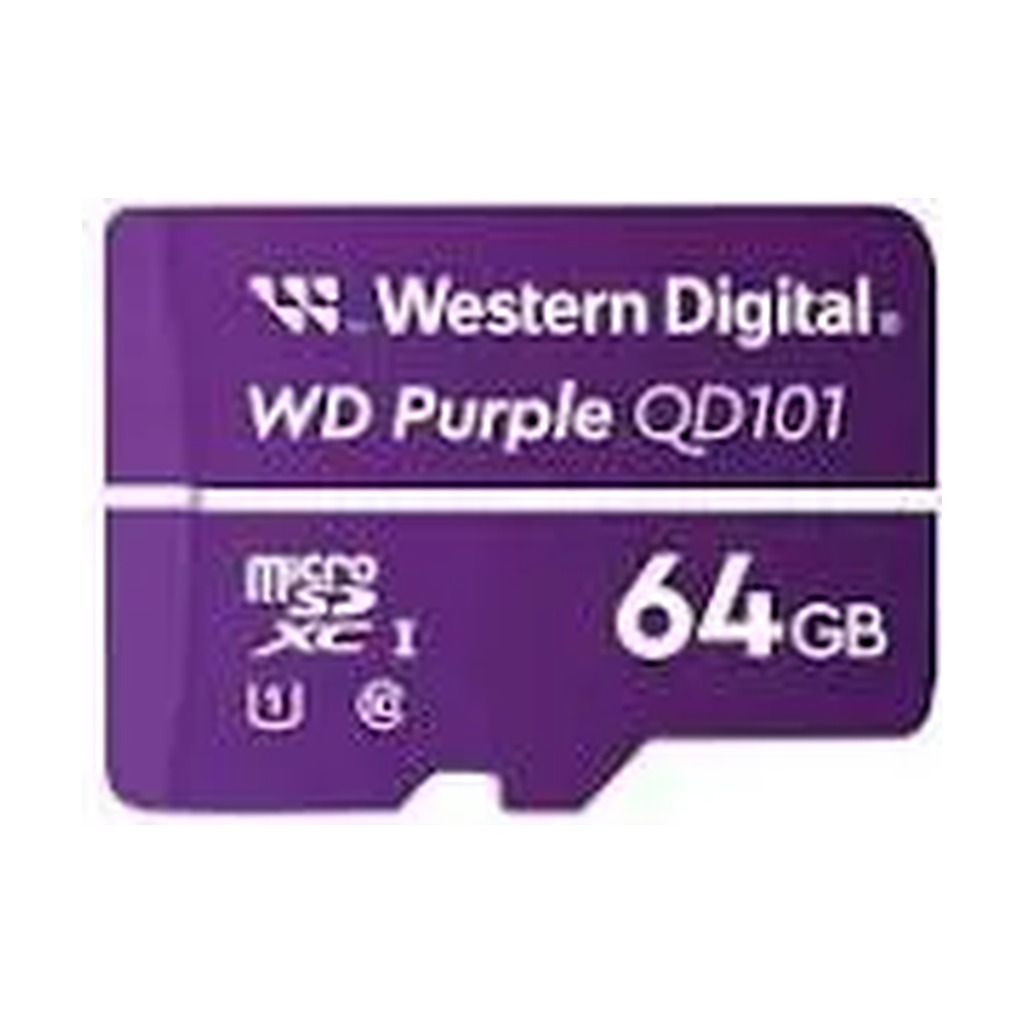 Tarjeta microSD WD Purple QD101 64GB
