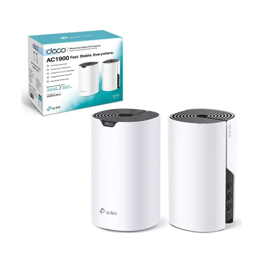 Sistema WiFi Mesh TP-Link Deco S7-2P AC1900 (Pack x2)