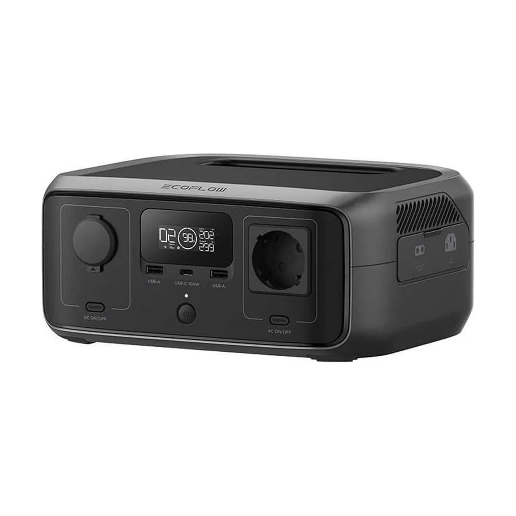 UPS EcoFlow RIVER 3 + Panel Solar Portátil 110W