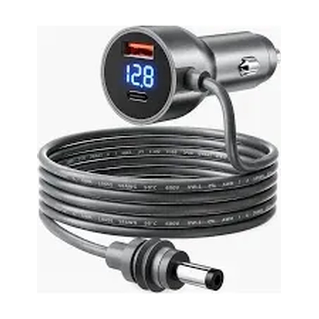 Cable Cargador de Coche Starlink Mini 60W DC 12V con Fusible 15A