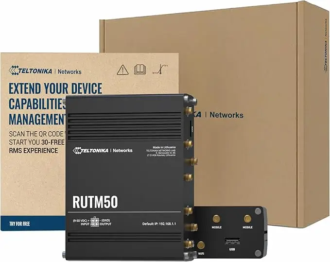 Router Teltonika RUTM50 5G Dual SIM WiFi