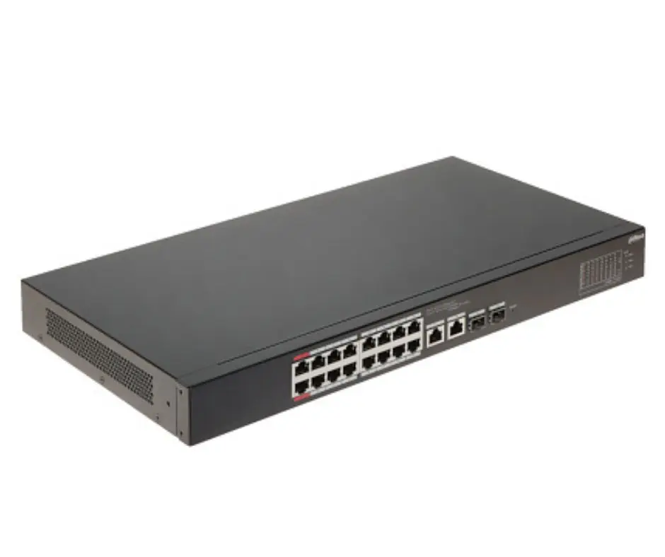 Switch PoE Cloud 16 Puertos 10/100 190W (CS4218-16ET-190)