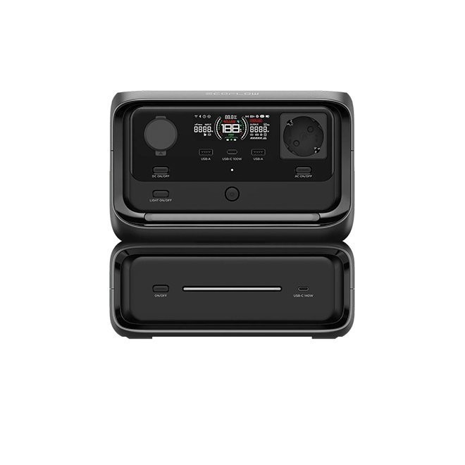 River 3 Plus + Bateria Adicional 300 + Ecoflow Portable panel 160W