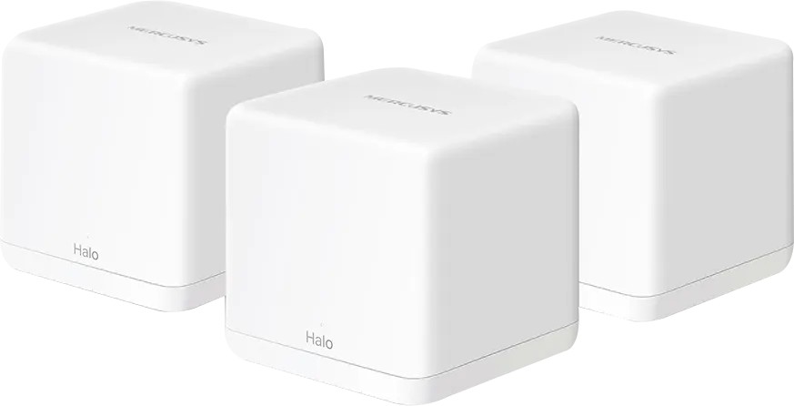 Sistema WiFi Mesh Mercusys Halo H30G AC1300 (Pack x3)