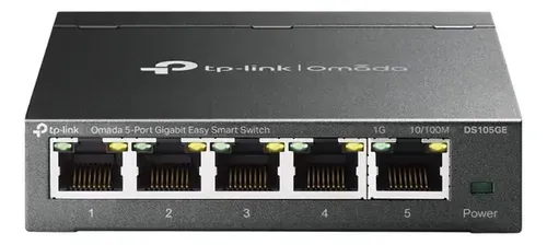 [DS105GE] Switch TP-Link Omada DS105GE 5 Puertos Gigabit