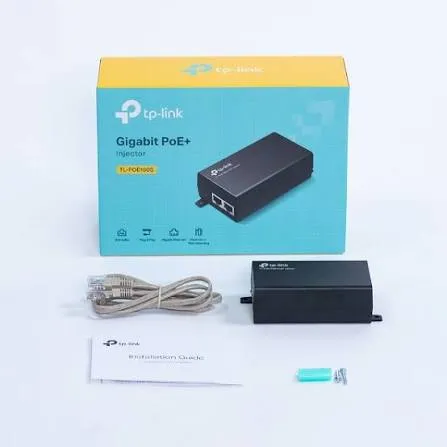 Adaptador PoE+ TP-Link TL-POE160S Gigabit 30W