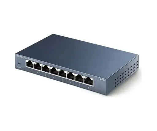 INTERNET SATELITAL MODELO TL SG108 VER 9.0 TP LINK SWITCH8 PUERTOS